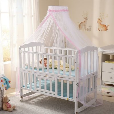 Moustiquaire lit bébé 